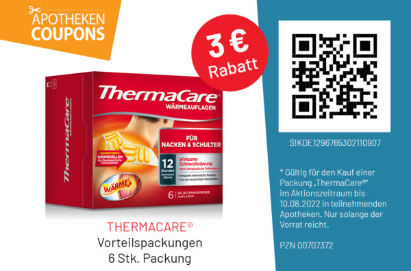 ThermaCare® bei Nacken- & Schulterschmerzen (6 Stück)