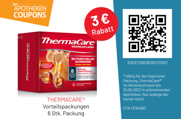 ThermaCare® bei punktuellen Schmerzen (6 Stück)