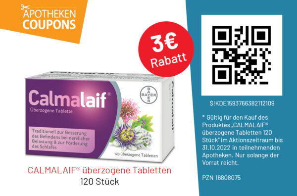 Calmalaif® überzogene Tabletten (40 Stück)