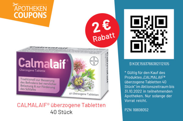 Calmalaif® überzogene Tabletten (40 Stück)
