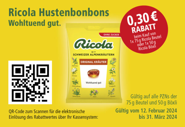 Ricola Hustenbonbons