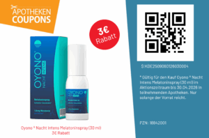 Oyono ® Nacht Intens Melatoninspray (30 ml)