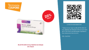 BILASTIN ADGC 20 mg Tabletten bei Allergie