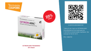 CETIRIZIN ADGC Filmtabletten